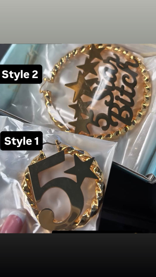 5 Star B*tch Hoops