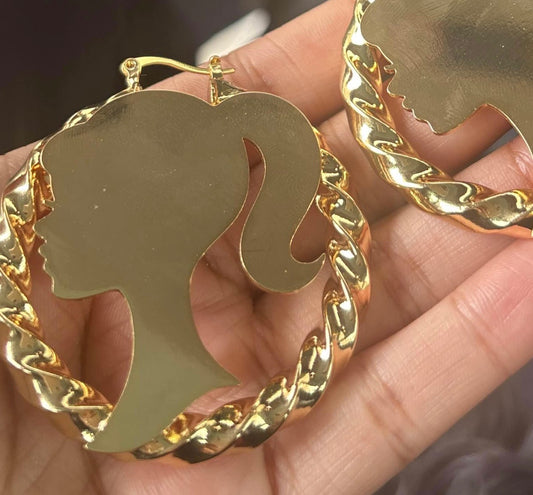 Jade's Dollhouse Doll Earrings